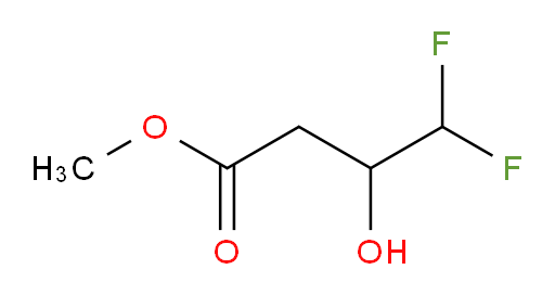 methyl 4,4-difluoro-3-hydroxybutanoate