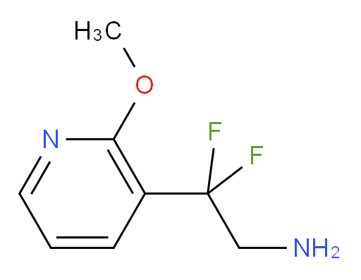 2,2-difluoro-2-(2-methoxypyridin-3-yl)ethan-1-amine