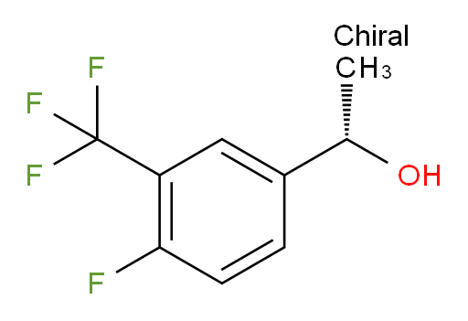 (1S)-1-[4-fluoro-3-(trifluoromethyl)phenyl]ethan-1-ol