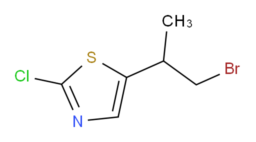 5-(1-bromopropan-2-yl)-2-chloro-1,3-thiazole