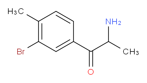 2-amino-1-(3-bromo-4-methylphenyl)propan-1-one