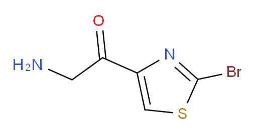 2-amino-1-(2-bromo-1,3-thiazol-4-yl)ethan-1-one