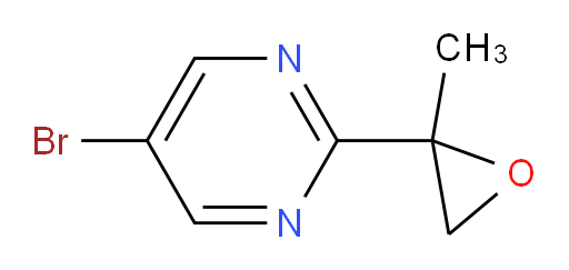 5-bromo-2-(2-methyloxiran-2-yl)pyrimidine