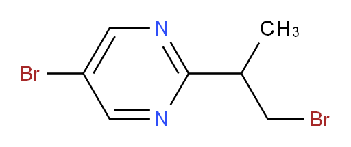 5-bromo-2-(1-bromopropan-2-yl)pyrimidine