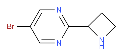 2-(azetidin-2-yl)-5-bromopyrimidine