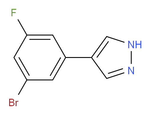 4-(3-bromo-5-fluorophenyl)-1H-pyrazole