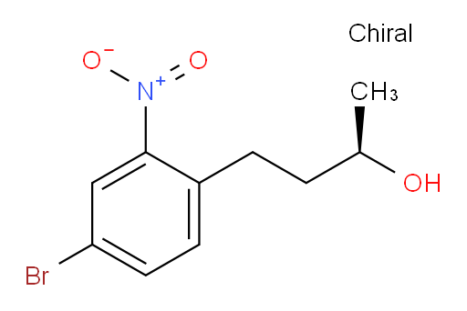(2R)-4-(4-bromo-2-nitrophenyl)butan-2-ol