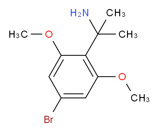 2-(4-bromo-2,6-dimethoxyphenyl)propan-2-amine