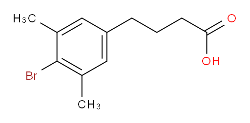 4-(4-bromo-3,5-dimethylphenyl)butanoic acid