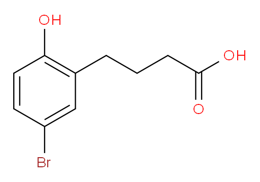 4-(5-bromo-2-hydroxyphenyl)butanoic acid