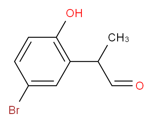 2-(5-bromo-2-hydroxyphenyl)propanal