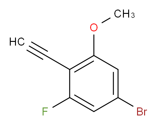 5-bromo-2-ethynyl-1-fluoro-3-methoxybenzene