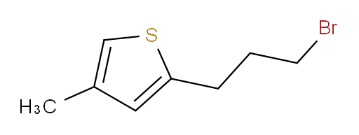 2-(3-bromopropyl)-4-methylthiophene
