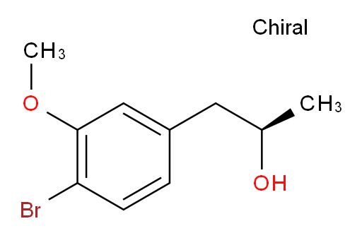 (2R)-1-(4-bromo-3-methoxyphenyl)propan-2-ol