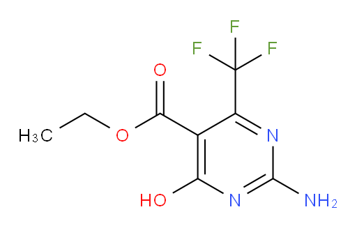 ethyl 2-amino-4-hydroxy-6-(trifluoromethyl)pyrimidine-5-carboxylate
