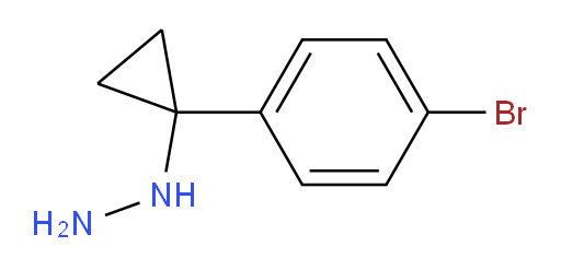 [1-(4-bromophenyl)cyclopropyl]hydrazine
