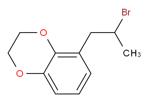 5-(2-bromopropyl)-2,3-dihydro-1,4-benzodioxine