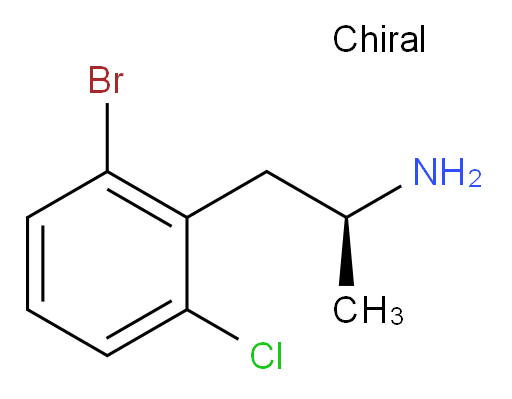 (2S)-1-(2-bromo-6-chlorophenyl)propan-2-amine