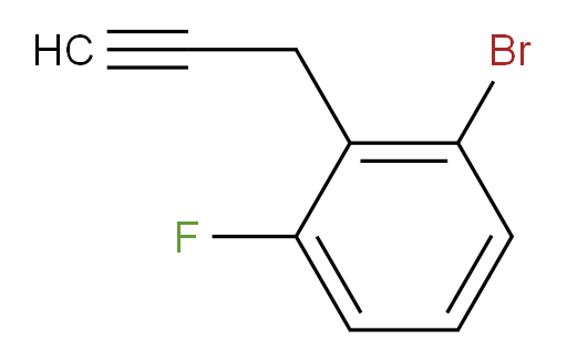 1-bromo-3-fluoro-2-(prop-2-yn-1-yl)benzene