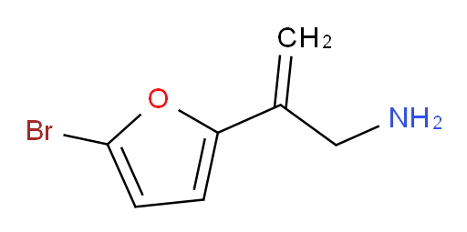 2-(5-bromofuran-2-yl)prop-2-en-1-amine