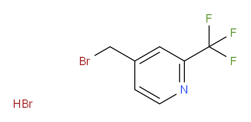 4-(bromomethyl)-2-(trifluoromethyl)pyridine hydrobromide