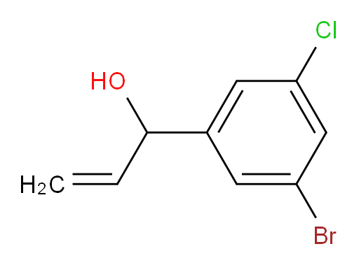 1-(3-bromo-5-chlorophenyl)prop-2-en-1-ol