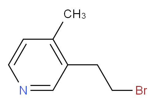 3-(2-bromoethyl)-4-methylpyridine