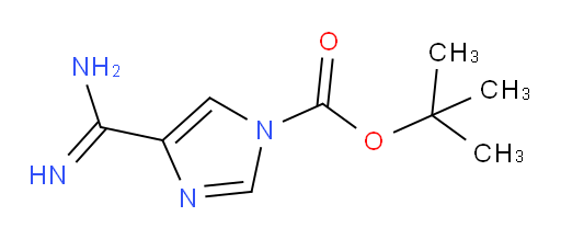 tert-butyl 4-carbamimidoyl-1H-imidazole-1-carboxylate