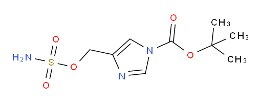 tert-butyl 4-[(sulfamoyloxy)methyl]-1H-imidazole-1-carboxylate
