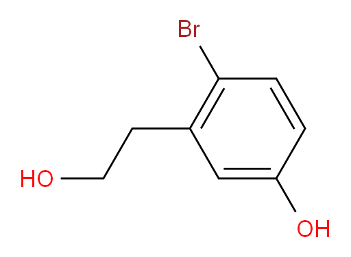 4-bromo-3-(2-hydroxyethyl)phenol