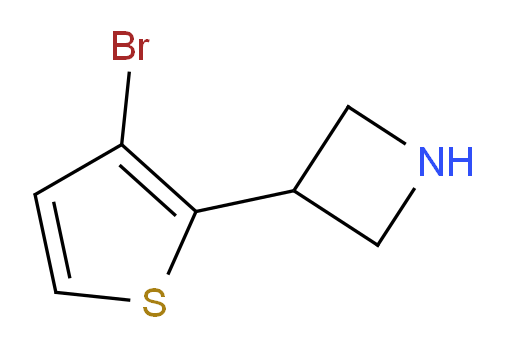 3-(3-bromothiophen-2-yl)azetidine
