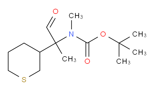 tert-butyl N-methyl-N-[1-oxo-2-(thian-3-yl)propan-2-yl]carbamate