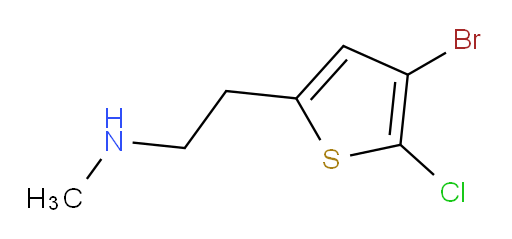 [2-(4-bromo-5-chlorothiophen-2-yl)ethyl](methyl)amine