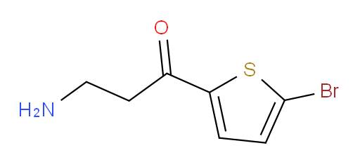 3-amino-1-(5-bromothiophen-2-yl)propan-1-one
