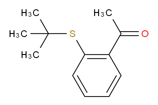 1-[2-(tert-butylsulfanyl)phenyl]ethan-1-one