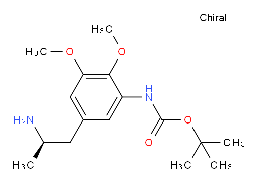 tert-butyl N-{5-[(2R)-2-aminopropyl]-2,3-dimethoxyphenyl}carbamate