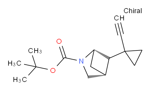 tert-butyl (1S,4R)-5-(1-ethynylcyclopropyl)-2-azabicyclo[2.1.1]hexane-2-carboxylate