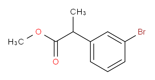 methyl 2-(3-bromophenyl)propanoate