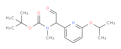 tert-butyl N-methyl-N-{2-oxo-1-[6-(propan-2-yloxy)pyridin-2-yl]ethyl}carbamate