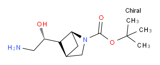 tert-butyl (1S,4R)-5-[(1R)-2-amino-1-hydroxyethyl]-2-azabicyclo[2.1.1]hexane-2-carboxylate