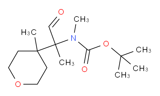 tert-butyl N-methyl-N-[2-(4-methyloxan-4-yl)-1-oxopropan-2-yl]carbamate