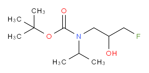 tert-butyl N-(3-fluoro-2-hydroxypropyl)-N-(propan-2-yl)carbamate
