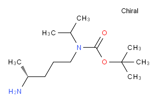 tert-butyl N-[(4R)-4-aminopentyl]-N-(propan-2-yl)carbamate