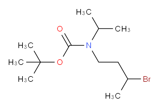 tert-butyl N-(3-bromobutyl)-N-(propan-2-yl)carbamate