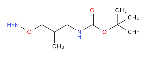 tert-butyl N-[3-(aminooxy)-2-methylpropyl]carbamate