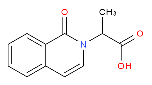 2-(1-oxo-1,2-dihydroisoquinolin-2-yl)propanoic acid