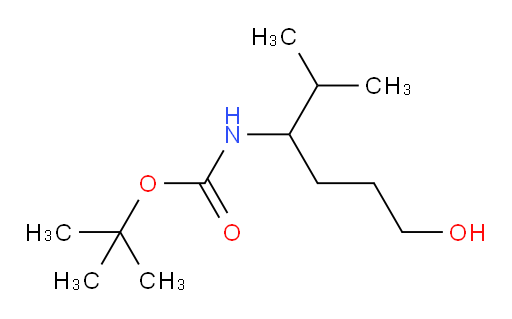 tert-butyl N-(6-hydroxy-2-methylhexan-3-yl)carbamate