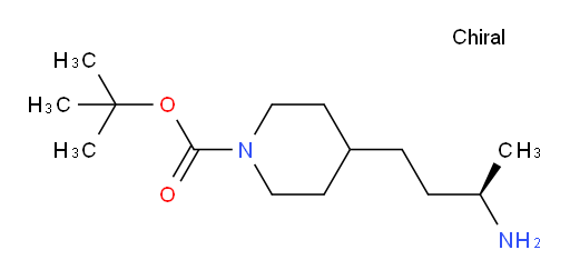tert-butyl 4-[(3R)-3-aminobutyl]piperidine-1-carboxylate