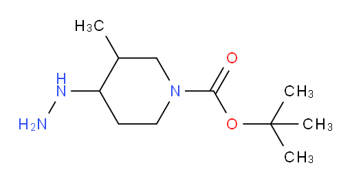 tert-butyl 4-hydrazinyl-3-methylpiperidine-1-carboxylate