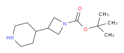 tert-butyl 3-(piperidin-4-yl)azetidine-1-carboxylate